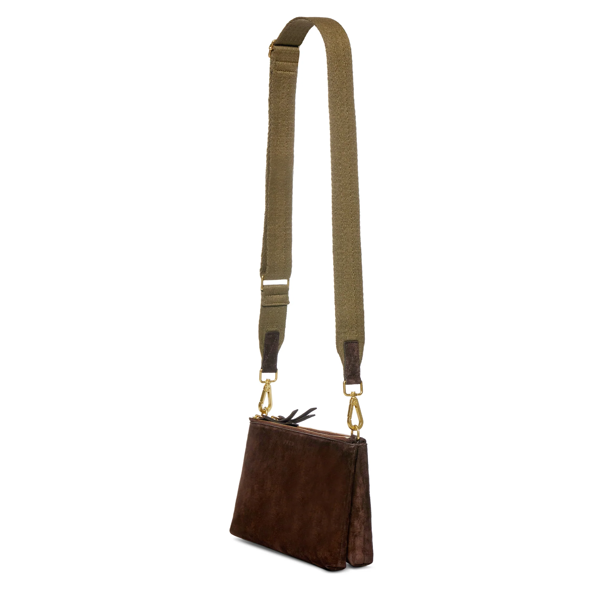 Suede Sling Bag - Image 4